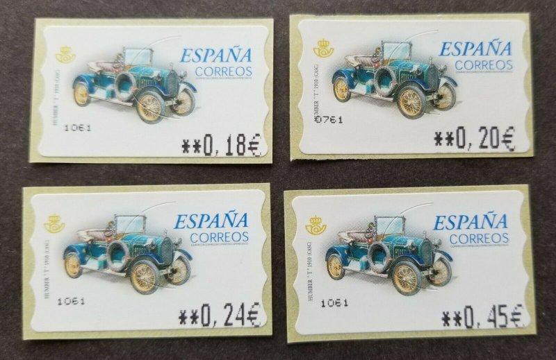 Spain ESPANA Classic Car 2002 ATM Automobile (Frama Label Machine stamp) MNH