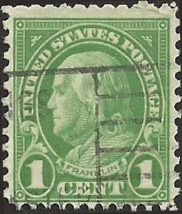 # 632 USED GREEN BEN FRANKLIN