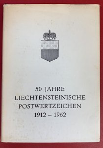 50 years of Liechtenstein Postage Stamps 1912-1962, Specialized Handbook