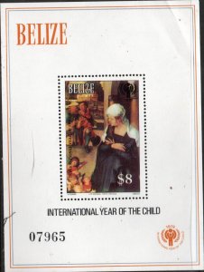 Belize #522 MNH Souvenir Sheet