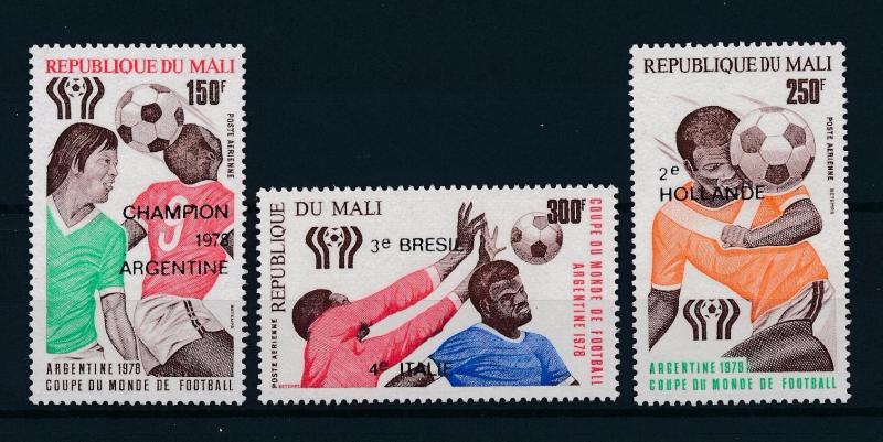 [60744] Mali 1978 World Cup Soccer Football Overprint MNH