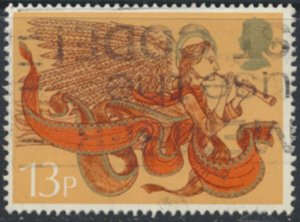 GB  SG 996  SC# 761 Used Christmas 1975  see details & scans