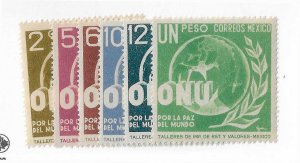 Mexico Sc #813-818  set of 6 NH VF