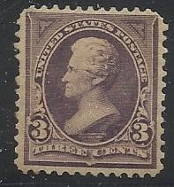 268 3c Jackson MH FVF