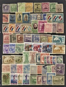 STAMP STATION PERTH Paraguay #71 Mint / Used Selection - Unchecked