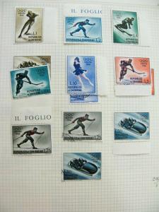 San Marino ALL MINT Stamp Collection 