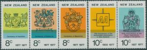 New Zealand 1977 SG1132-1136 Anniversaries set MNH