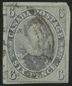 CANADA #5 VF+ USED (APP) PRINCE ALBERT 1885 WITH PSE CERT CV $1,600 AU530