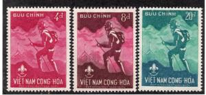 Viet Nam  - Sc# 125 - 127 MNH/ Boy Scouts - Lot 0618052