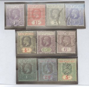 Fiji #96-103/105-106 Used Single