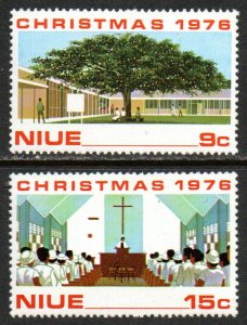 Niue Sc #192-193 MNH
