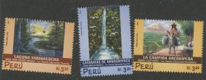 Peru #1261-3 Mint (NH) Single (Complete Set) (Paintings)