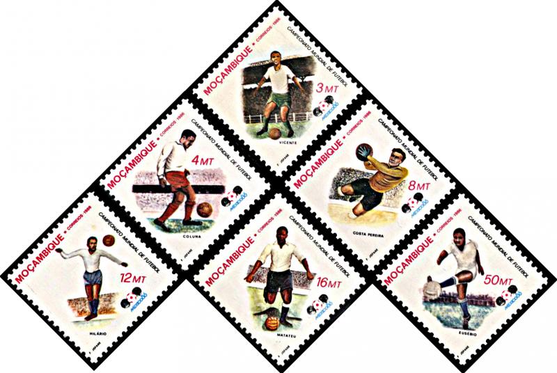 Mozambique 979-984, MNH, World Cup Football Championship, Mexico