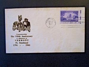 United States SC# 903 FDC / Unaddressed / Statehood Cachet - Z5239