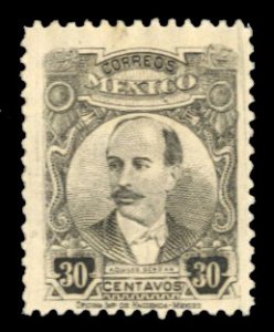 Mexico #625 Cat$140, 1920 30c gray black, hinged