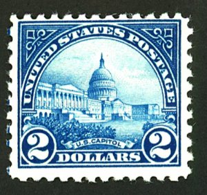 U.S. #572 MINT OG NH