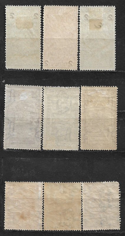 COLLECTION LOT OF 9 ITALY  MH 1911+ STAMPS CV+$34 2 SCAN