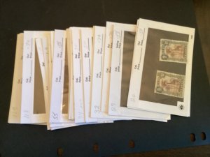 ICOLLECTZONE Portugal Nyasia Nice dealer Card lot VF hinged & used G000-G
