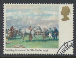 GB SG 1087 SC# 863 - Used First Day Cancel - Horseriding Derby