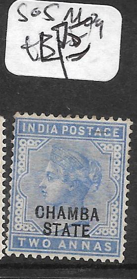 INDIA  CHAMBA  (P2809B)  QV 2A SG 5    MOG