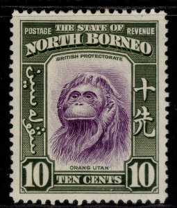 NORTH BORNEO GVI SG309, 10c violet & bronze-green, M MINT. Cat £42.