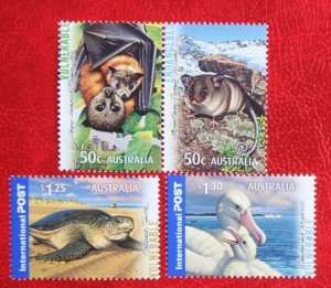 AUSTRALIA 2007  Threatened Wildlife MNH Scott# 2705-2708