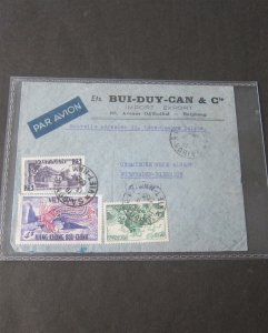 Vietnam 1955 cover to Germany OurStock#42752