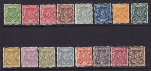 B.E.A Scott # 72 - 87 set F-VF OG hinged nice color cv $ 600 ! see pic !