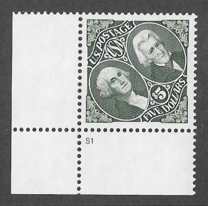 2592,MNH plate # S1