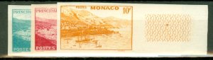 P: Monaco 214-221, 228-230 mint imperf (Ceres x2) CV $210; scan shows only a few