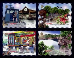 Singapore Sc# 1685-8 MNH Pulau Ubin