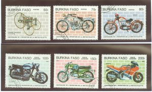 Burkina Faso (formerly Upper Volta) #689-694  Single (Complete Set)