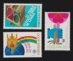 Portugal Events 3v 1984 MNH SG#1954-1956