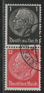 Germany Scott # 415, 422, used, se-tenant, Mi# S147