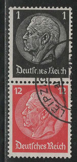 Germany Scott # 415, 422, used, se-tenant, Mi# S147