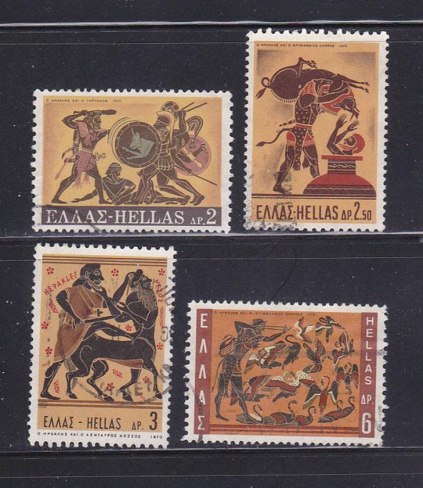 Greece 976-978, 981 U Labors Of Hercules