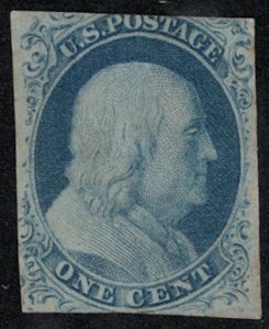 MALACK 7 VF mint, no gum,  pretty color! k2276