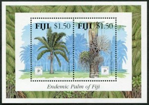 Fiji 712 sheet,MNH.Michel 714-715 Bl.13. SINGPEX-1994.Tree Neoveitchia storckii.