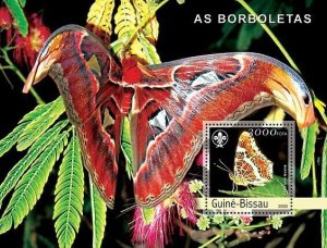 Guinea - Bissau 2003 - Butterflies s/s Y&T 193, Michel 2488/BL429