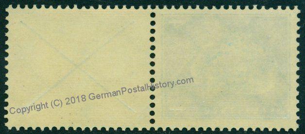 Germany 1932 Hindenburg Michel S40 MNH Se-Tenant 75884