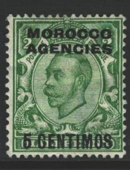 Great Britain Morocco Sc#46 MH