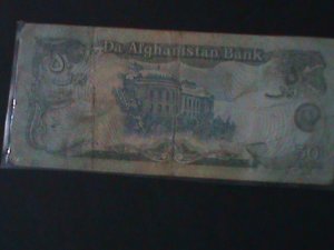 ​AFGHANISTAN-1979- BANK OF AFGHANISTAN $50 AFGHANIS--CIRCULATED-VERY FINE