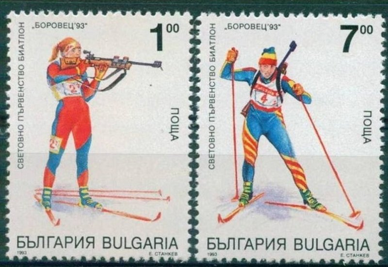 1993 Bulgaria 4044-4045 Wintersport 4,50 €