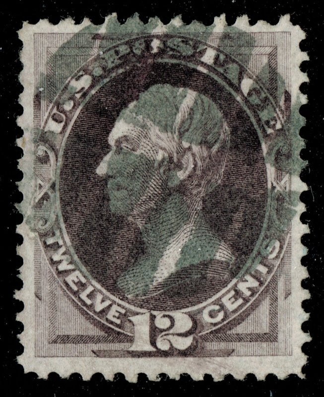 [0504] 1870 Scott#151 used with Fancy cancel cv:$200