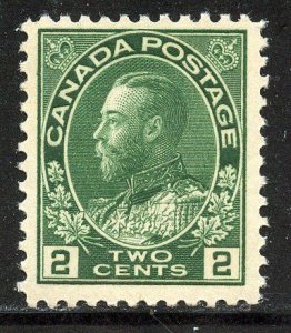 Canada # 107, Mint Never Hinge