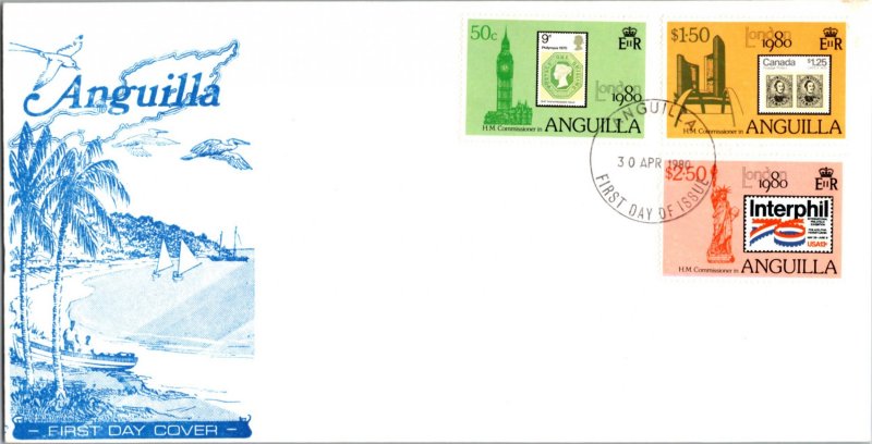 Anguilla, Worldwide First Day Cover