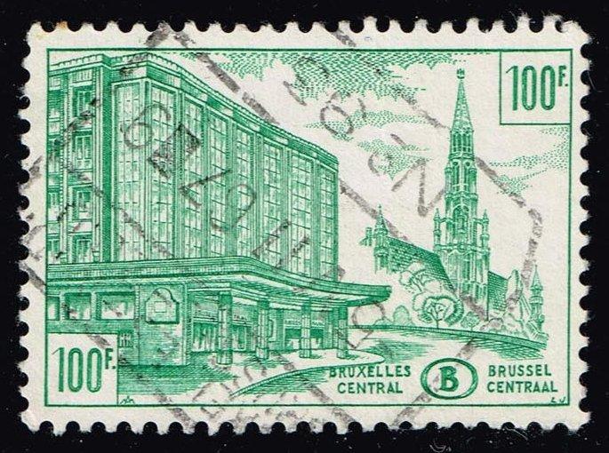 Belgium #Q361 Central Station; Used (0.25)