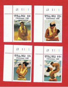 Palau #90-93   MNH OG  Christmas    Free S/H