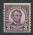 600 MNH, 3c. Lincoln, Coil Single, scv: $12.50