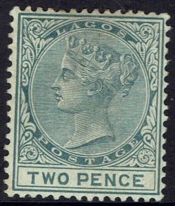 LAGOS 1884 QV 2D WMK CROWN CA